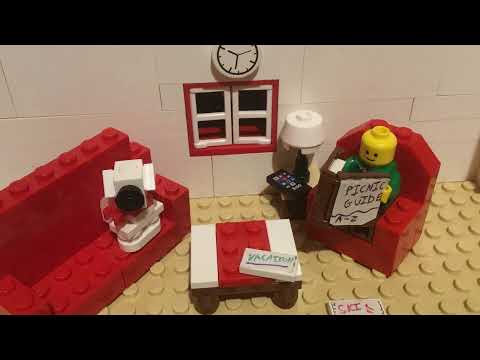 Wallace and Gromit Lego Stop Motion | A Grand Day Out Scene 1