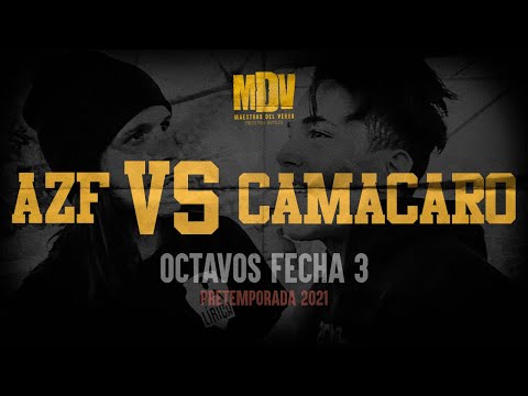 CAMACARO VS AZF - Octavos F3 (Pretemporada 2021) - Maestros Del Verso
