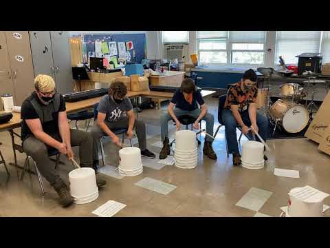 JCS 7-12 Band Students present "Bang the Drum All Day"