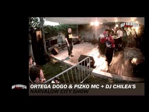 Rap Guerrilla TV // Pizko Mc & Ortega Dogo + Dj Chilea's au Narvalow City Show