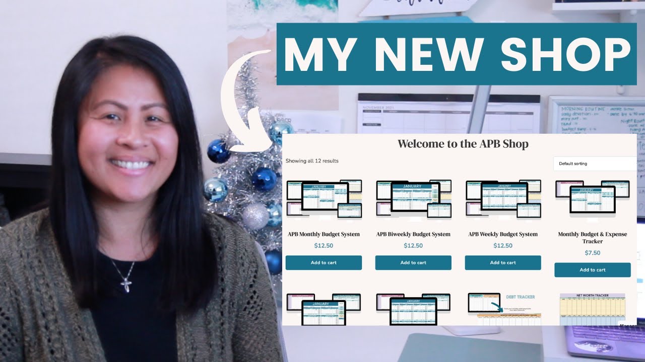 My New Shop | Spreadsheet Budget Templates | Google Sheets Templates