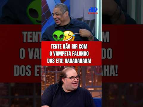 SURREAL! HAHAHA! VAMPETA FALA DE ETs, SÉRGIO SACANI E ARRANCA RISADAS AO VIVO!