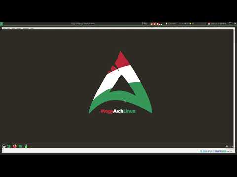 MagyArch Linux UEFI telepítés menete....