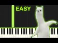 MI PAN SU SU SUM EASY Piano Tutorial