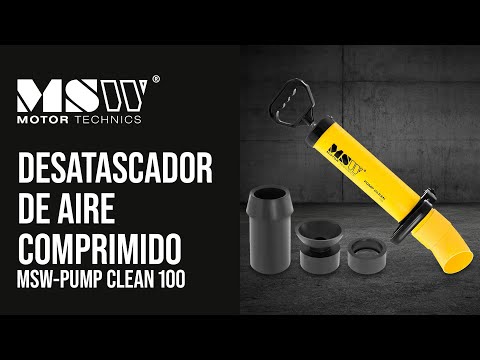 vídeo - Desatascador de aire comprimido - diámetro interior 100 mm