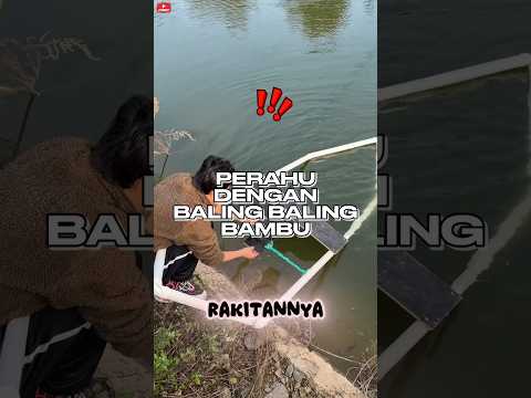 Nggak Ada Jembatan, Malah Bikin Perahu Sendiri⁉️🤣 #shorts