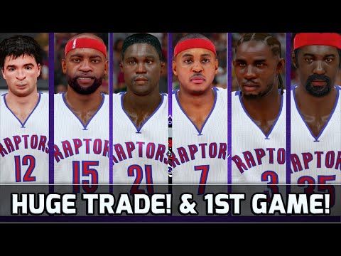 NBA2K15 Legends Fantasy Draft My League Ep.3 - Massive Trade!! & 1st Game Of The Season!!