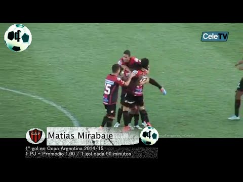 Gol Matías Mirabaje - Temperley 1 Vs Patronato 1 - Copa Argentina 2014/15