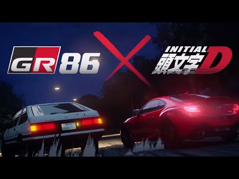 Drift King vs Mountain Ghost | Keiichi Tsuchiya vs Takumi Fujiwara (GR86 vs AE86)