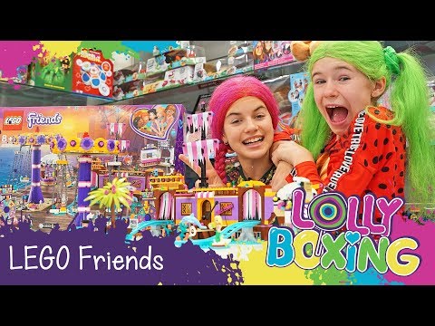 Lollyboxing 43 - LEGO Friends - Zábavní Park na molu