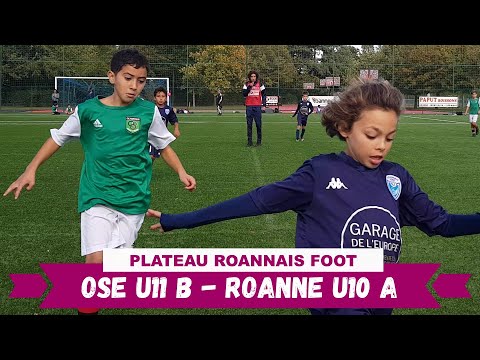 2023-10-28 // OSE U11 B - ROANNAIS FOOT U10 A (Plateau Roannais Foot) Match 7