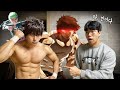 방구석 오타쿠가 운동하면 생기는 일.. 한마바키 실사판ㄷㄷ