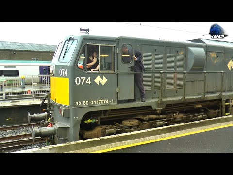 🚂 Locomotive Error in Dublin Connolly Station - 01 April 2023