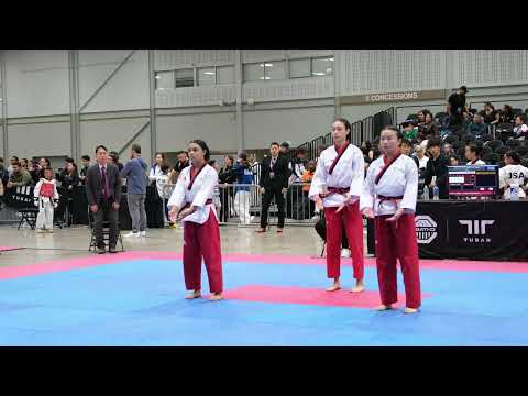 2024 U.S. TKD Final Championships - Cadet Female Team DSCF4578