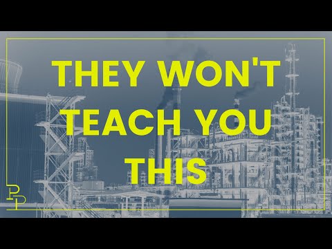 What they won't teach you about chemical engineering