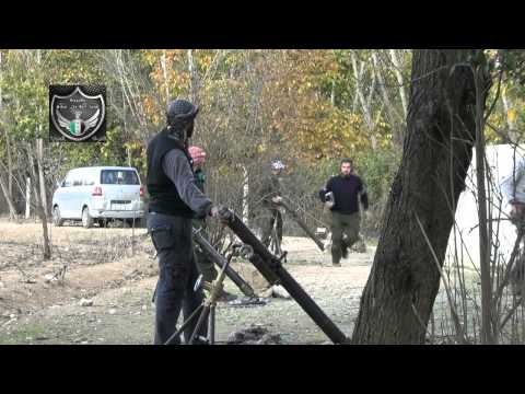 استهداف سرية أحفاد الغوطة بقذائف الهاون مواقع قوات النظام على طريق مطار دمشق الدولي في ريف دمشق