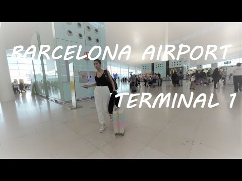 Aeroporto Barcelona El Prat Terminal 1 Zona de Fabricação