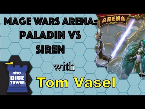 Mage Wars: Arena - Paladin vs Siren (Exp)