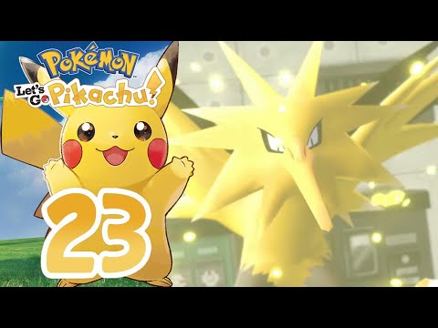 CATTURIAMO IL LEGGENDARIO ZAPDOS! - Pokémon: Let's Go, Pikachu! ITA - Episodio 23