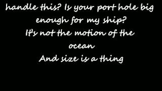 Yo!Ho botdf x3 lyrics on screen