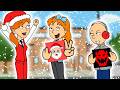 The Best CHRISTMAS Behavior Card Day Caillou Gets The Golden Christmas Tree Card