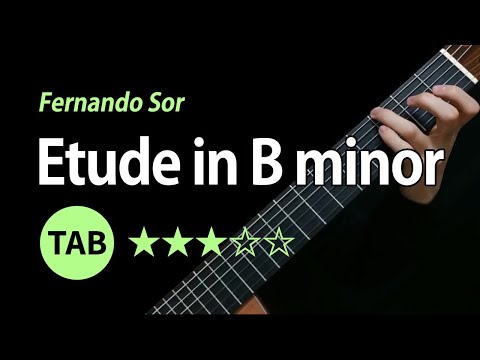 (Sor) Etude Op.35, No.22 - Tab & Lesson