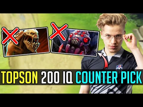 Topson 200 IQ Counter Pick to LIFESTEALER & BROODMOTHER - 100% WORKS!!! DOTA 2