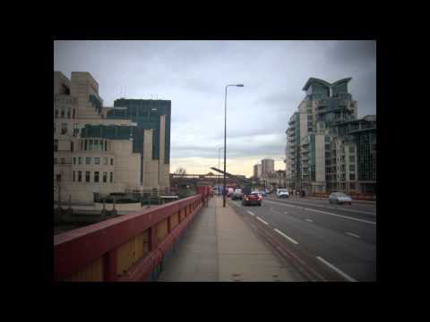 A walk from Tate Britain to Vauxhall Cross
