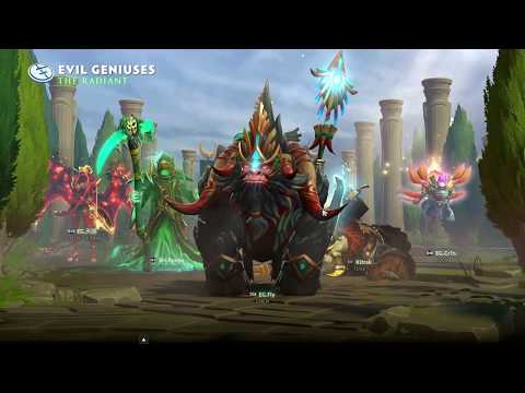 EG Arteezy [Queen of Pain] player perspective - EG vs PlusOne - BTS Pro Series