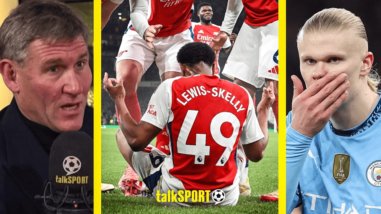 "Cocky Sod!" Simon Jordan & Martin Keown DISCUSS Lewis-Skelly MOCKING Haaland In Arsenal's 5-1 Win!