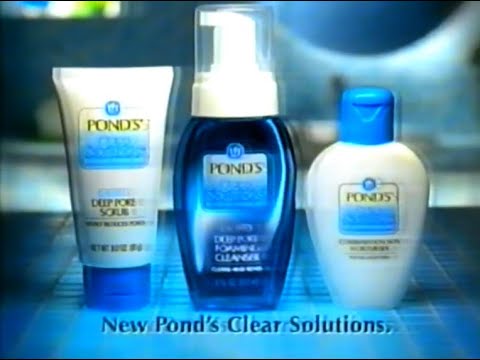 Pond's Clear Solutions Deep Pore Foaming Cleanser 30s - Australia, 2000