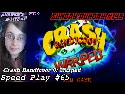 Bumpin' Bandicoot Big Booty Gamer Girl Speedruns Crash Bandicoot 3: WARPED | Sunday Runday #145