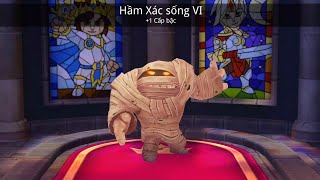 Royal revolt 2, đánh hầm xác sống số 6, show lính +đồ và mở rương quà chinh phục