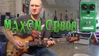 Video thumbnail for Maxon OD808 - In Depth review (with comparison to other TS pedals) by EytschPi42