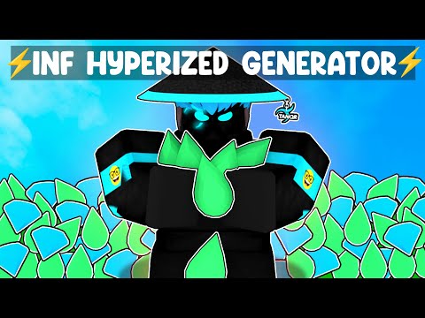 I secretly got INF HYPERIZED GENERATOR in Roblox Bedwars..