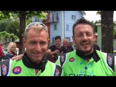 52^ rally Valli Ossolane interviste a metà gara