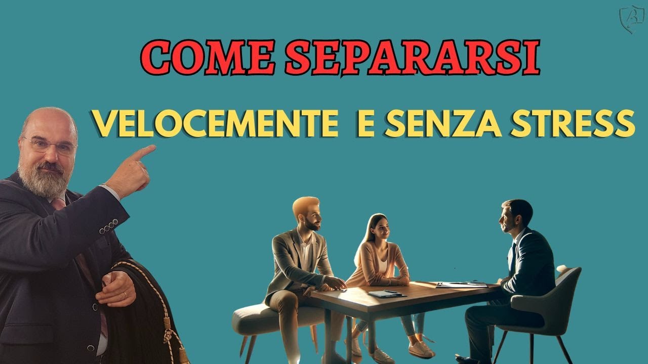 Come SEPARARSI 𝐕𝐄𝐋𝐎𝐂𝐄𝐌𝐄𝐍𝐓𝐄 e senza 𝐒𝐓𝐑𝐄𝐒𝐒