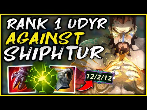 *#1 UDYR WORLD* PLAYING AGAINST SHIPHTUR! BATTLE OF THE JUNGLERS - League of Legends