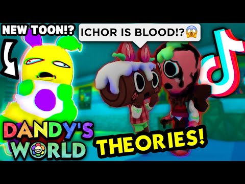 CRAZIEST Dandy's World FAN THEORIES I found on TikTok! (new toon update predictions and more!)