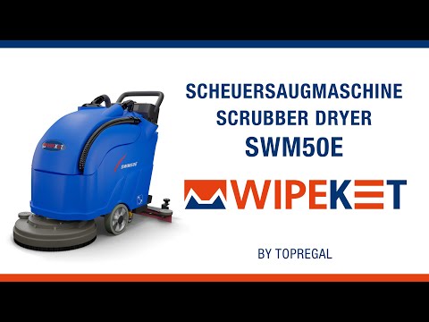 Product video scrubber dryer SWM50E