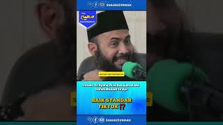 Download lagu 🔴 GOOD STANDARD TIKTOK❗USTADZ SYAFIQ RIZA BASALAMAH #shorts #study #sunnah #shahihsunnah mp3