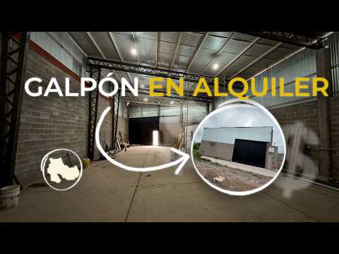 Galpón en alquiler con oficina – Los Arenales, Jujuy