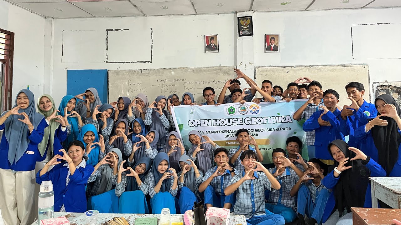 open house geofisika universitas samudra.