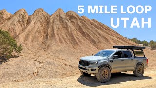 Ford Ranger Offroading | 5 Mile Loop Trail in Utah