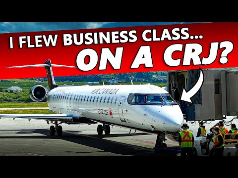 I Flew in Business Class... on a CRJ?