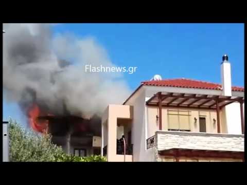 Χανιά: Φωτιά και εκρήξεις σε κατοικημένη περιοχή [videos] | Alfavita