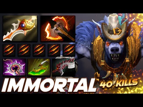 Ursa Immortal 40 KILLS Ownage - Dota 2 Pro Gameplay [Watch & Learn]