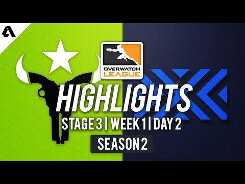 Houston Outlaws vs New York Excelsior | Overwatch League S2 Highlights - Stage 3 Week 1 Day 2