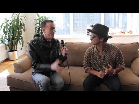 BRUNO MARS exclusive ONE on ONE with Jeffrey. Part 1