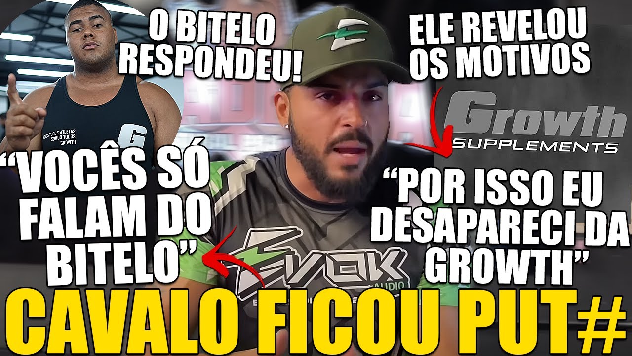 POLÊMICA! CAVALO FICA PUT# COM BITELO SENDO COMPARADO A ELE E DETONA ATITUDE DE QUEM COMENTA ISSO